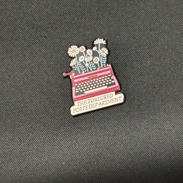 Blooming Typewriter ピンバッジ サムネイル3