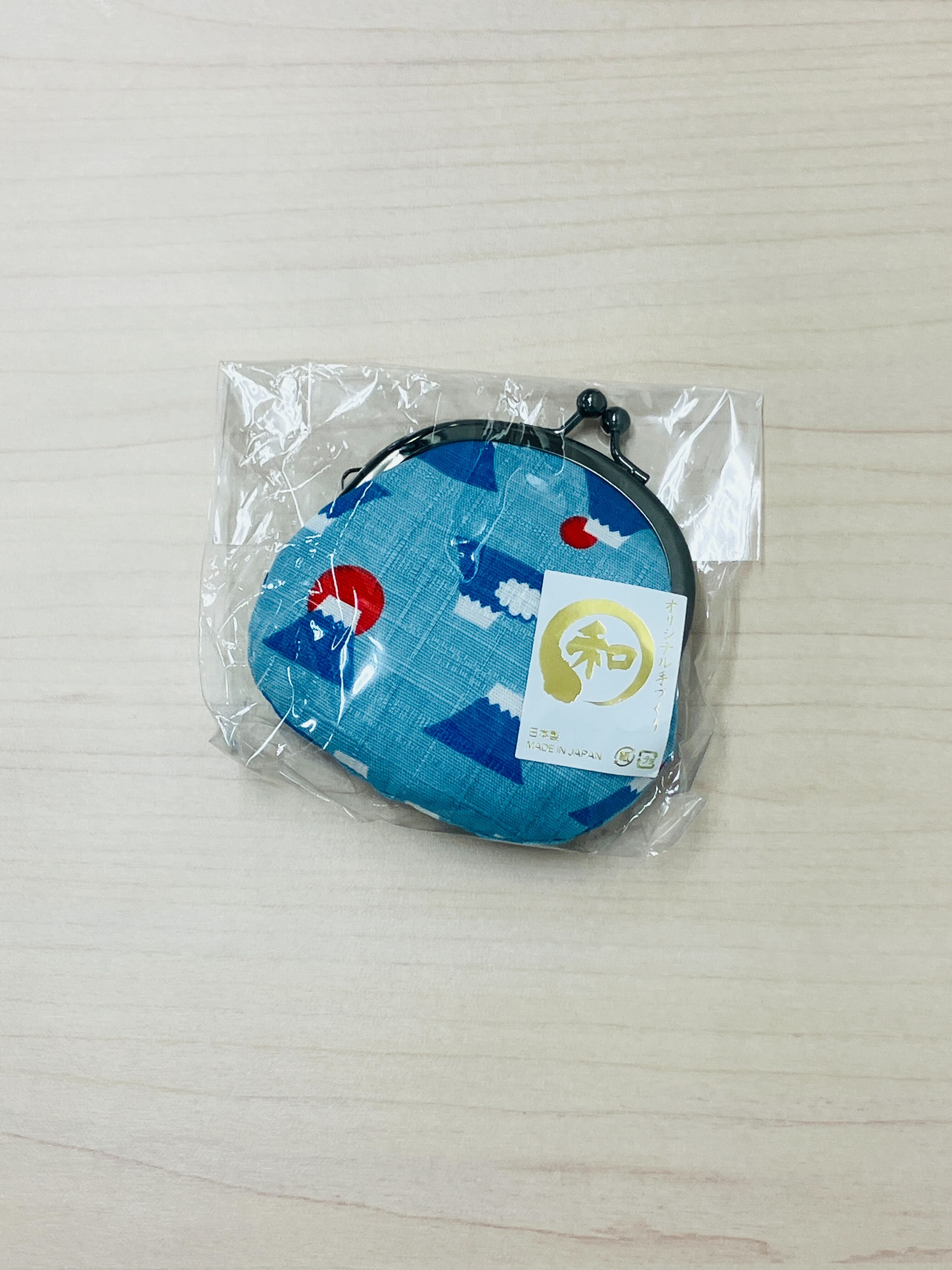 2.5口金がま口小銭入れ　富士山